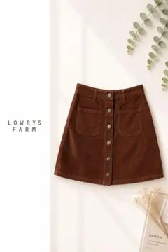 コーデュロイミニSK LOWRYS FARM ローリーズファーム スカートのサムネイル