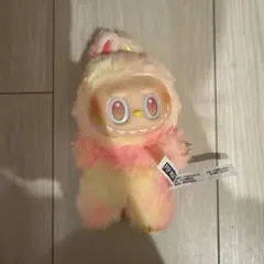 POP MART ラブブぬいぐるみ キーホルダー ピンク イエローのサムネイル