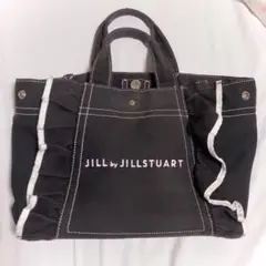 JILL by JILLSTUART フリルトート ブラック 小