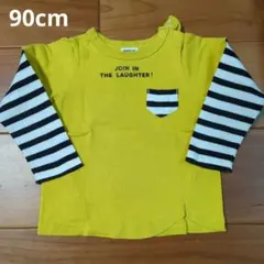 BREEZE☆長袖Tシャツ　90cm　㊳