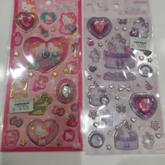 キラキラジュエルシール　ハローキティ チャーミーキティ　サンリオ