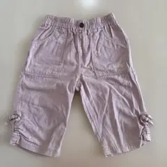 キッズ　ピンクハーフパンツ　130cm