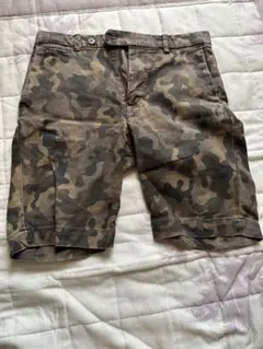 GLOBAL WORK 迷彩柄 ショートパンツ S