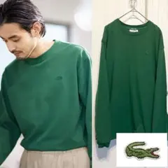 【美品】 LACOSTE EXCLUSIVE EDITION 鹿の子 ロンT
