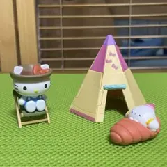 サンリオ キャンプ キティ こぎみゅん ガチャ