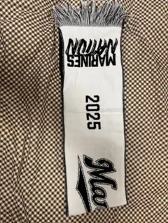 【新品未使用未着用】千葉ロッテマリーンズ ジャガードタオルマフラー