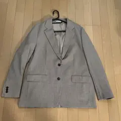 ユニクロ　千鳥　チェック　ジャケットのサムネイル