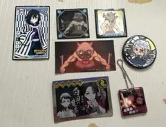 【新品未使用】鬼滅の刃　アニメキャラクターグッズまとめ売り　7点セット　送料込み