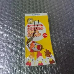 ローソン　からあげくん　ストラップ　レッド