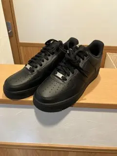 NIKE AIR FORCE 1 '07 ブラック エアフォース1 27cm