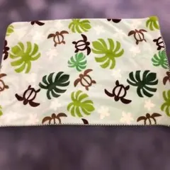 枕カバー ホヌ モンステラ柄 ハワイアン