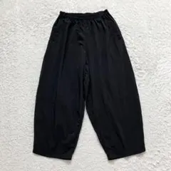 美品】萠 MOYURU モユル ストライプ柄 ワイドパンツ / サルエルパンツ