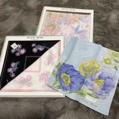 新品未使用　森英恵デザインハンカチ5枚セット