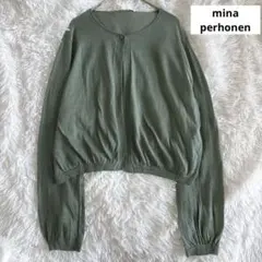minaperhonen　ミナペルホネン　菊池亜希子　カーディガン minaperhonen ミナペルホネン 菊池亜希子 カーディガン - メルカリ