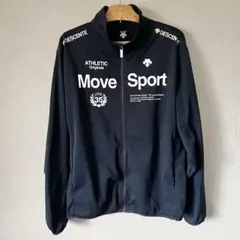 【新品】DESCENTE Move Sport フルジップジャケット　ネイビー