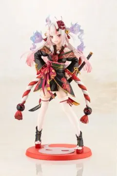 【国内正規品】百鬼あやめ 1/7スケールフィギュア ホロライブ にぱぁ顔特典付き