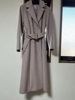 31 Sons de modeファー付きバックフレアコート※ファーなし