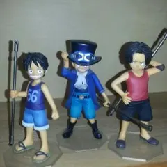 メガハウス P.O.P 3点 エース ルフィ サボ 幼少期