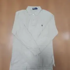 90s Polo by Ralph Lauren ポロシャツ L ベージュ 長袖