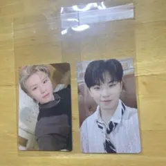 SEVENTEEN WOOZI トレカ 2枚セット