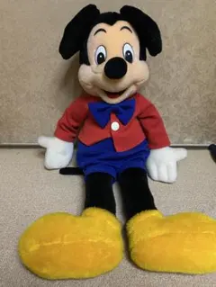 1984年購入約70cm特大ミッキーマウス ぬいぐるみ 日本製