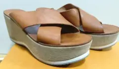 FABIO RUSCONI ファビオルスコーニ サンダル ウェッジソール