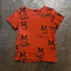 ミニロディーニ パンダ モーツァルト リブTシャツ 92 98 2Yのサムネイル