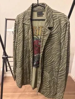 【しんちゃん様専用】HYSTERIC GLAMOUR ゼブラ柄ジャケット Lのサムネイル