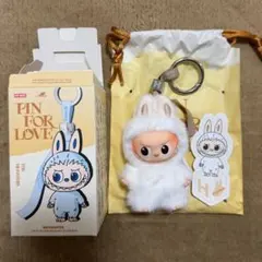 POP MART イニシャルラブブ PIN FOR LOVE H