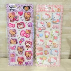 正規品　もちもちマシュマロシール キティ2枚セット