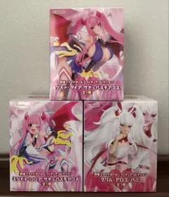 麻雀ファイトガール フィギュア ミツモト・ダイア ココア グリム・アロエ