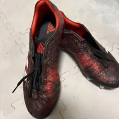 adidas サッカーシューズ スパイク 赤/黒