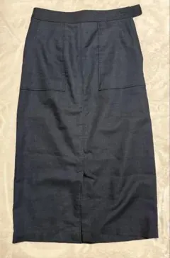 UNITED ARROWS タイトスカート ダークネイビー