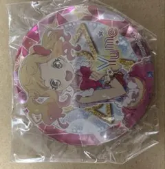 未開封　アイカツ！ショップ限定 グリッターガラポン 缶バッジ　虹野ゆめ　レア