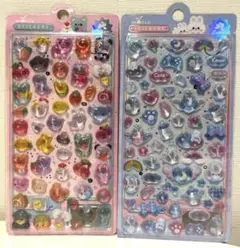 ボンボンドロップシール風　アニマル　平成　うるちゅるポップシール　ゆめいろ