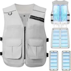 瞬感-16℃ 冷却ベスト クールベスト 冷感作業服　24時間保冷　保冷服