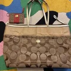 coach コーチ　カバン、小物入れ　セット