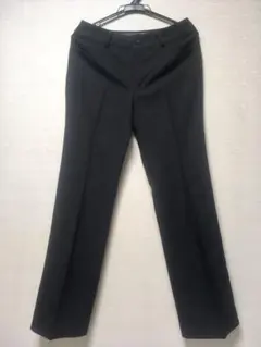 未使用 パンツスーツ ブラック ストライプ Ｌ