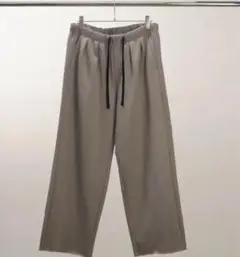 ANCELLMアンセルム25aw TUCK SWEAT PANTS GLAY 2
