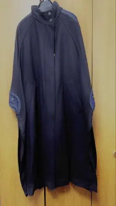 【希少】ZARA ポンチョコート MANTECO デニム M ブラック