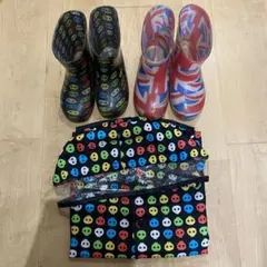 長靴&レインコート　セット