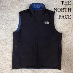 《美品》ザノースフェイス ダウンベスト メンズ ブラック ネイビーL
