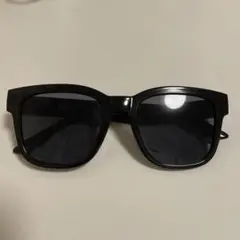 FLEX ブラック サングラス スクエア型