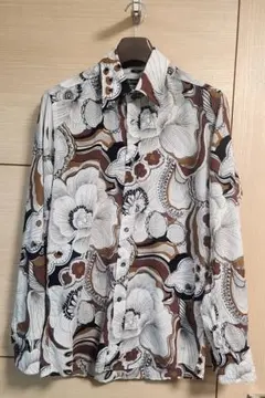エルメス マルジェラ期 プリント柄 七分袖ブラウス - メルカリ