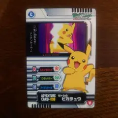 ポケモンずかんカード サトシのピカチュウ アドバンスジェネレーション 038