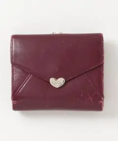 Paul Smith Love Letter がま口財布 ボルドー 使用感あり