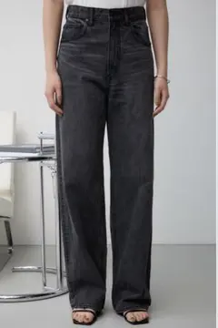 AZUL BY MOUSSY DENIM ハイウエストワイドデニム