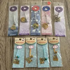 ご当地キティ ハローキティ ストラップ 9点セット 北海道 京都 東京 大阪