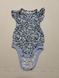 baby gap 花柄ロンパース 半袖 6-12ヶ月