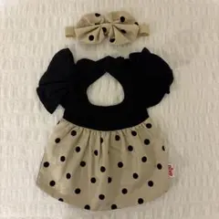 niva ベビー スタイ リボン 2点セット　美品